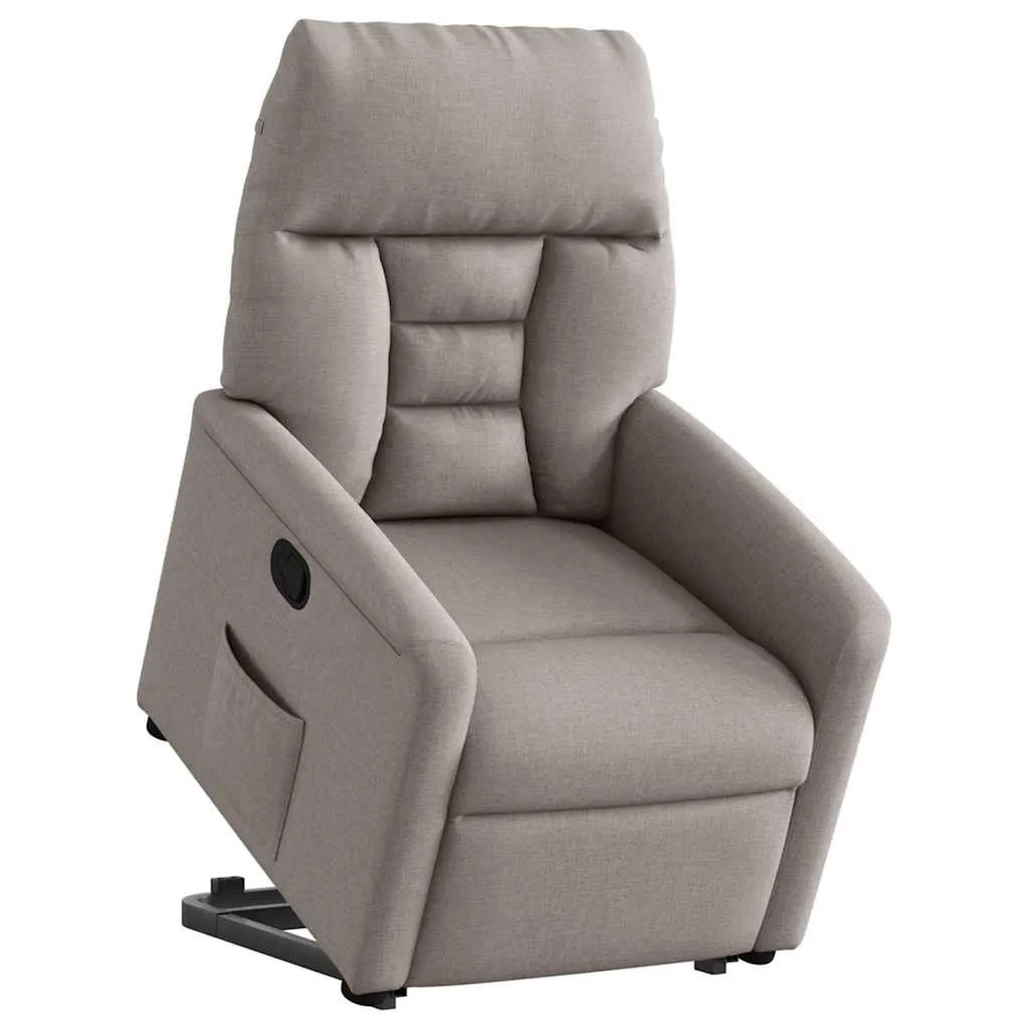 vidaXL Relaxsessel mit Aufstehhilfe Taupe Stoff 3303039 günstig online kaufen