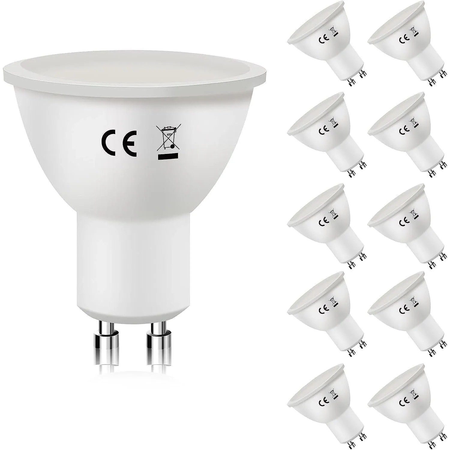 Nettlife Glanz II Schreibtischlampe aus Glas L 5 Transparent