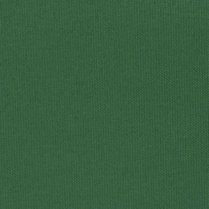 Detailaufnahme des grünen Stoffdachs der Hollywoodschaukel.