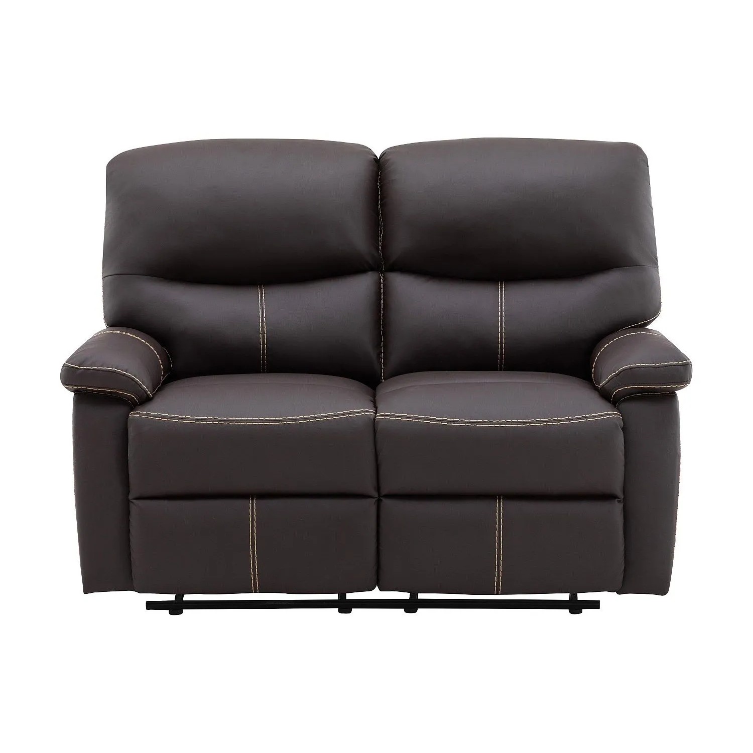 Vente-unique Relaxsofa Canby Braun 133 cm