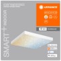 Ledvance Smart+ WiFi Panelleuchte Planon, rahmenlos, mit Glitzer-Effekt und tunable white Funktion.