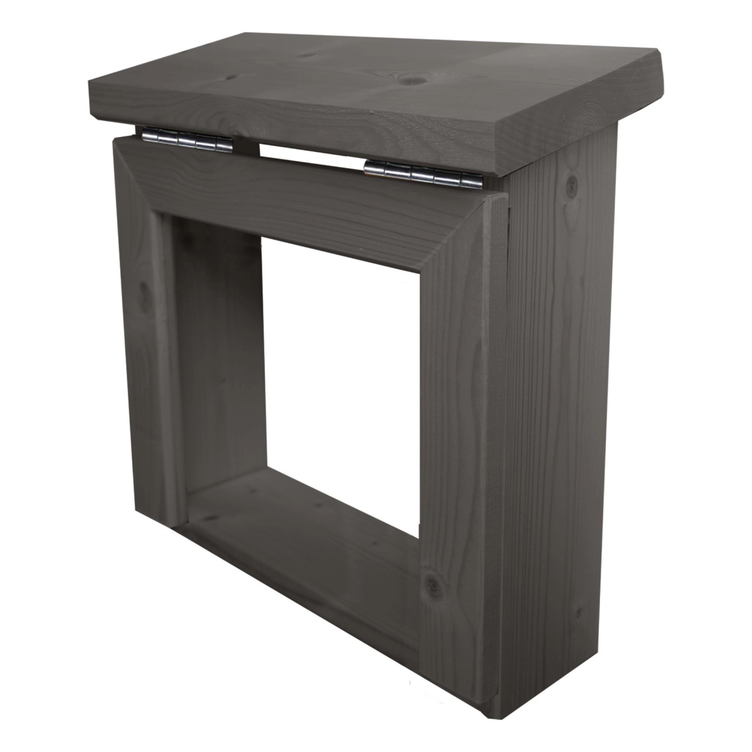 Karibu Steuergerätverkleidung für Außenbereich Terragrau 34 x 31,8 x 15,7 c günstig online kaufen