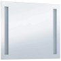 vidaXL Badezimmer-Wandspiegel mit LEDs 80x60 cm 144706_3