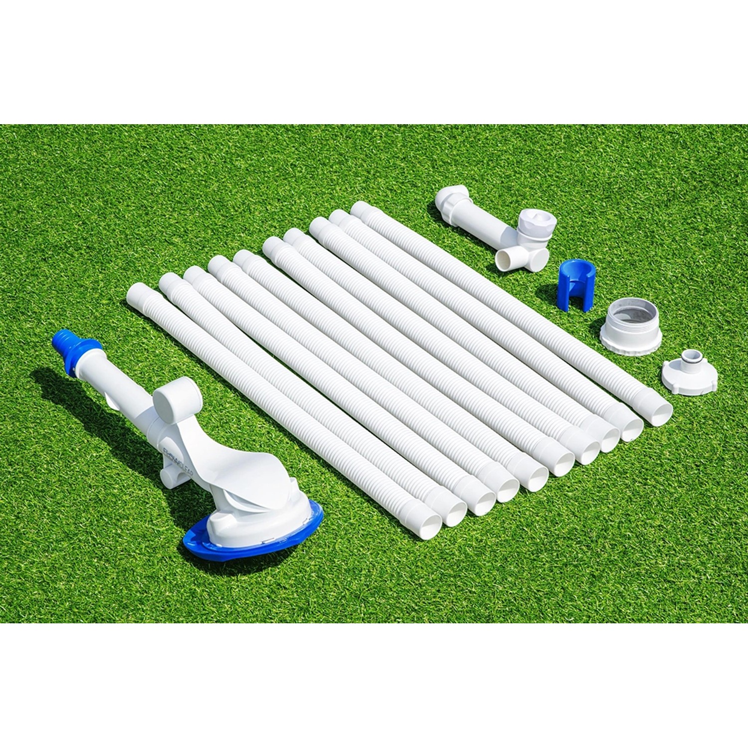 Flowclear Aquasweeper Poolsauger Set für Pools bis 670 cm mit Schlauch und Zubehör.