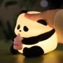 X4-Life LED-Nachtlicht Panda, warmweiß & RGB, mit Touch-Steuerung. Niedliches Design für Kinderzimmer.