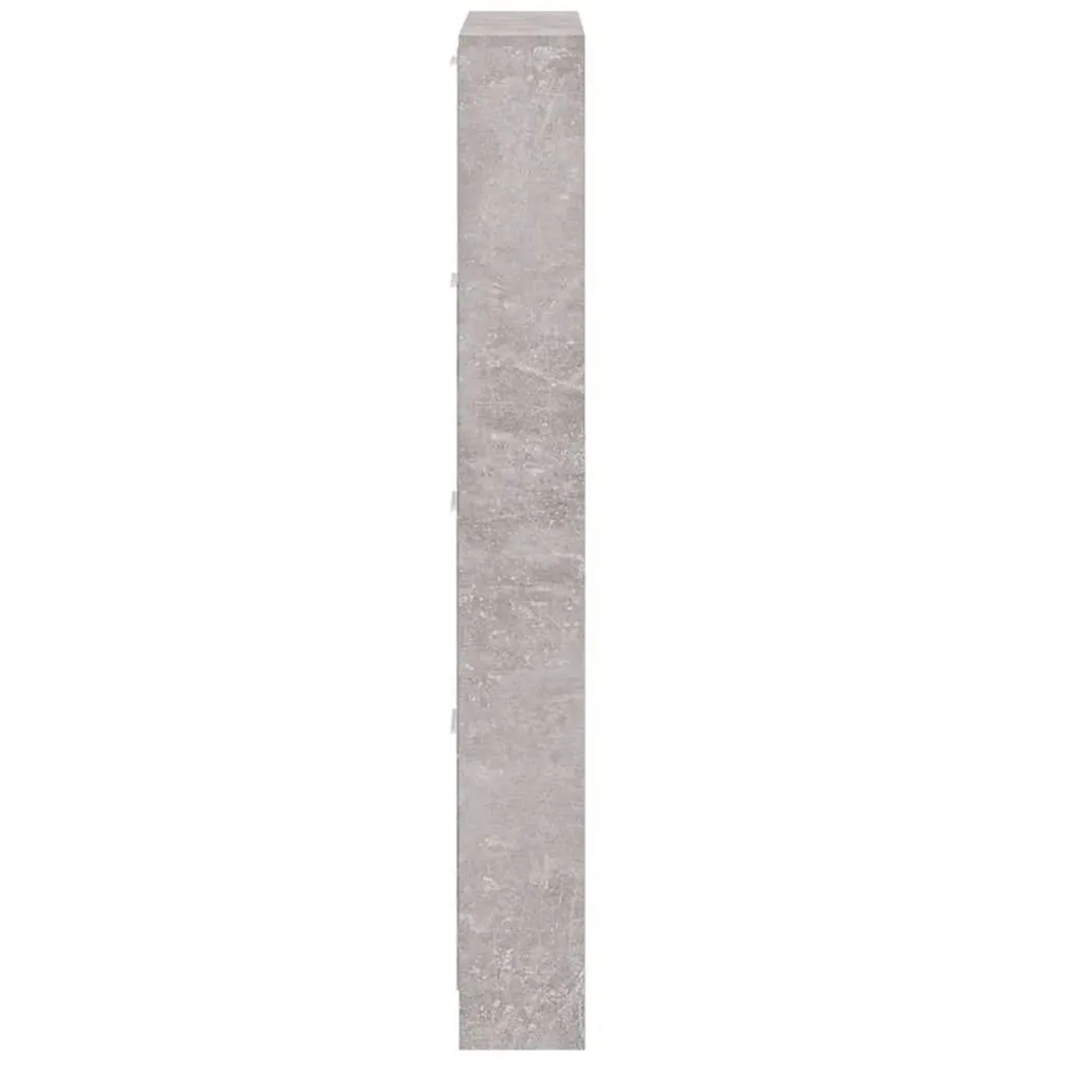 vidaXL Schuhschrank Betongrau 59x17x150 cm Holzwerkstoff 342521_7