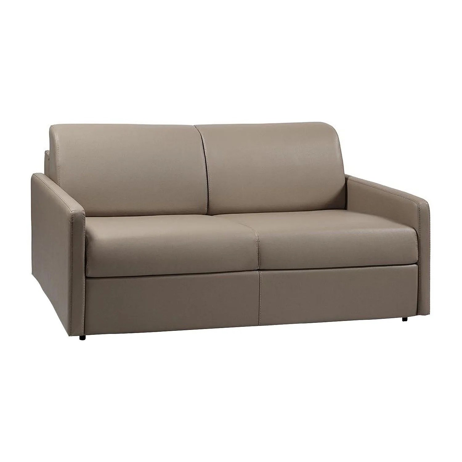 Vente-unique Schlafsofa Calife Taupe 170 cm