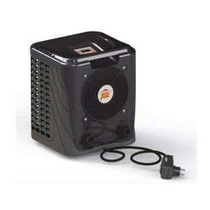 Summer Fun Wärmepumpe Smart 3,35 kW für Pools bis 15m³ im anthrazitfarbenen Metallgehäuse.