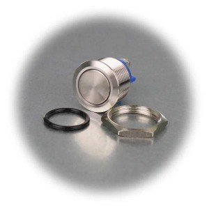 Sintron Metalltaster Flach 16mm Schliesser IP67