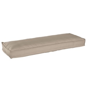 vidaXL Kissen Taupe 120 x 40 x 8 cm Oxford-Stoff 42001643
