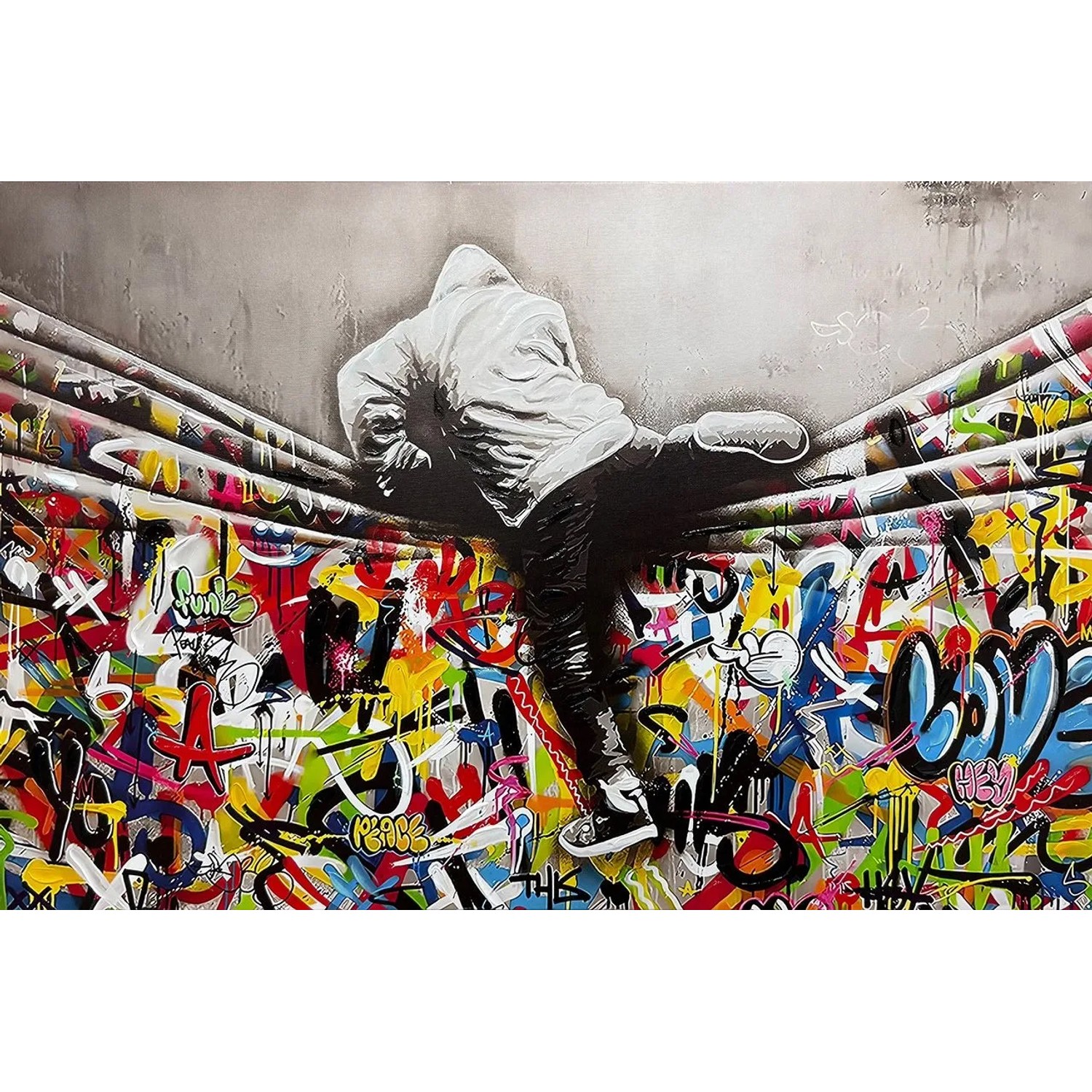 Art Universe Leinwandbild Jump! 60 x 90 cm