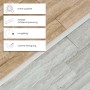 Verchromte Dalsys T-Profil Übergangsschiene aus Aluminium, 100cm, zwischen Laminat & Parkett. Hochwertiges Zubehör.