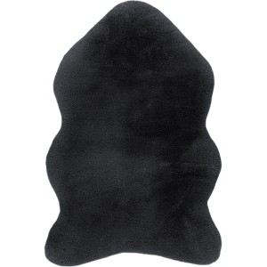 Lalee Fell Heaven Kunstfell, 60x90 cm, Graphit. Kuscheliges Deko-Fell für Wohnambiente.