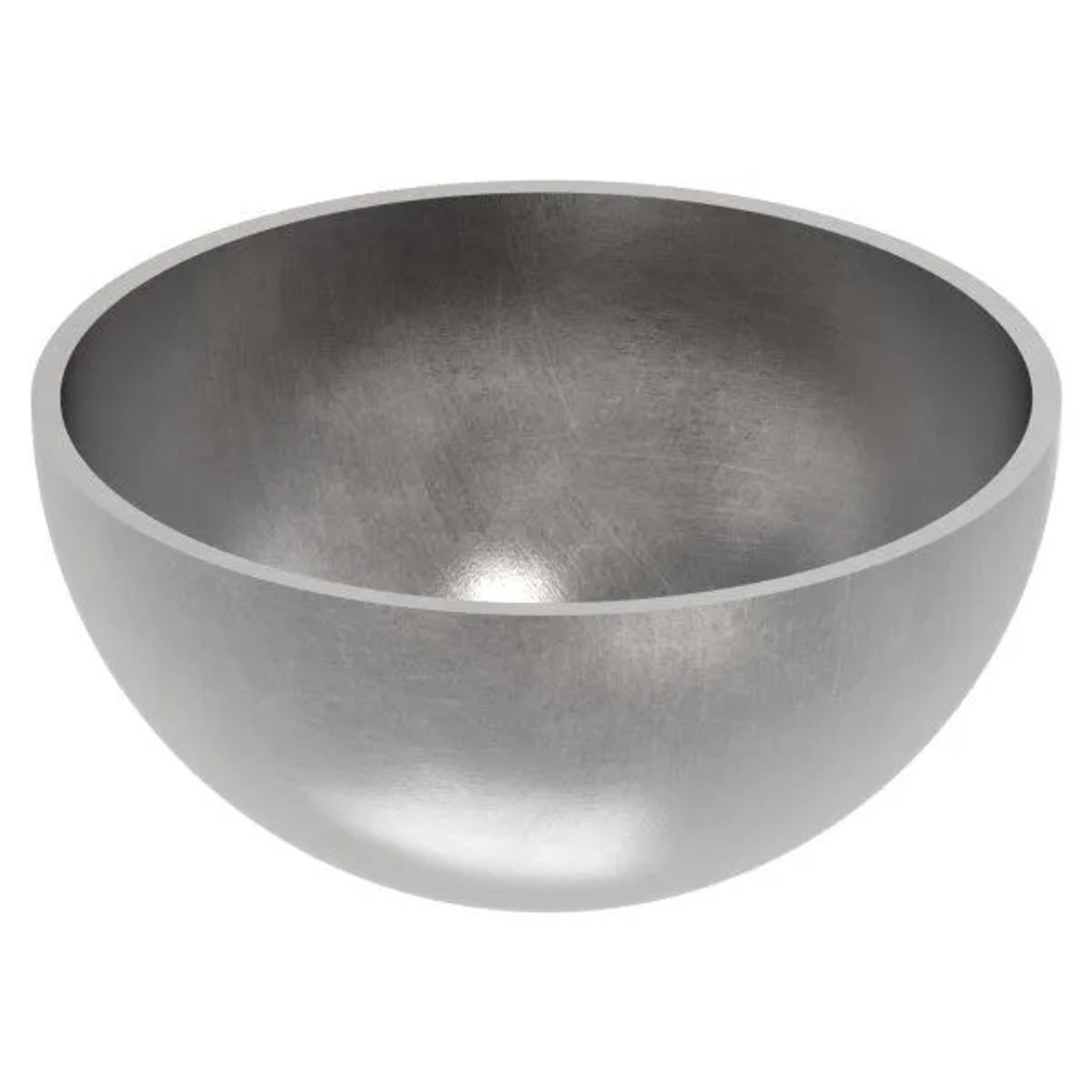 FeNau Halbhohlkugel Ø 70 mm Glatt Stahl S235JR Roh