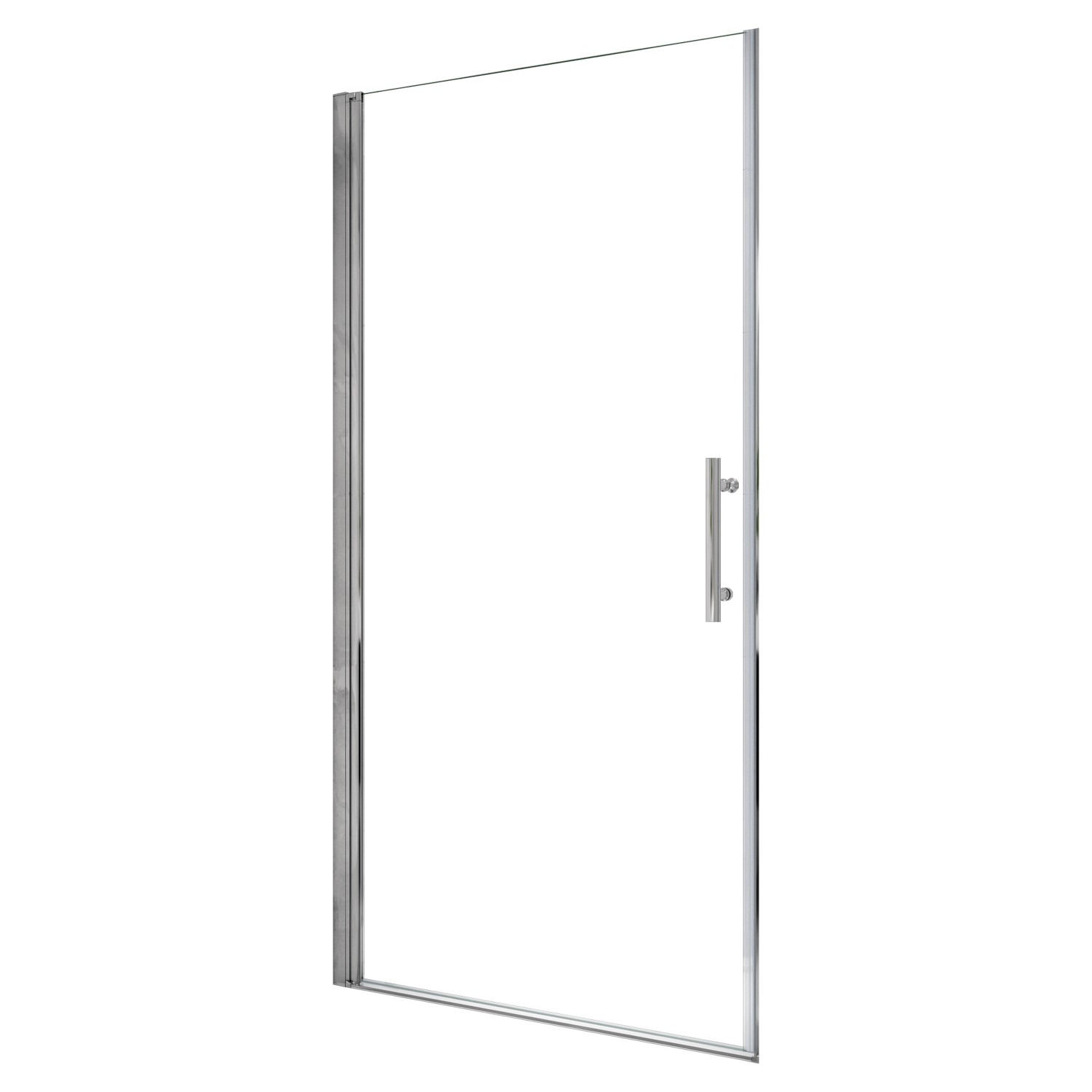 AICA Nischentür 90x180cm Drehtür Duschkabine 5mm Nanoglas Duschtür Duschabtrennung Pendeltür