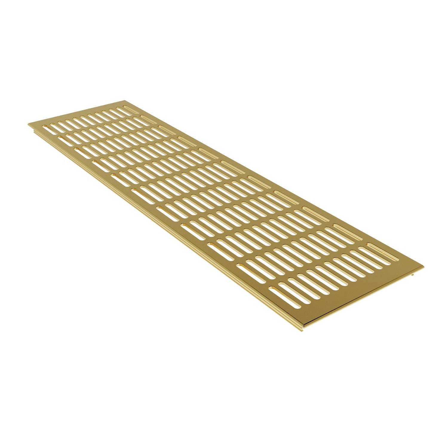 MS Beschläge Türlüftungsgitter 150 x 400 mm Heizungsdeckel Gold Eloxiert günstig online kaufen