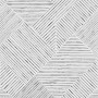 Schöner Wohnen Fototapete New Delight mit schwarz-weißen Streifen und geometrischem Muster.