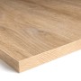 Tischplatte Robinson in Eichenoptik, 120x80 cm, für Möbelbau und Regale.