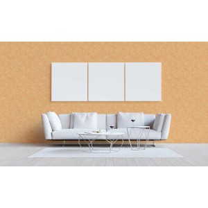 Orange Unitapete von Tadessi, Papiertapete für Wohnraumgestaltung.