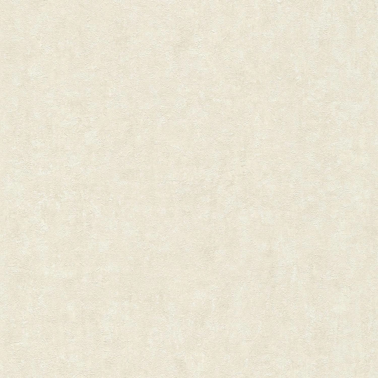 PROFHOME 386933-GU Spachtel Putz Tapete Uni Matt Creme Weiß Elfenbein 0,53 m x 10,05 m 5,33 m2 Creme