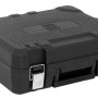 Schwarzer Transportkoffer für LUX Heißluftpistole HLP-2000 LCD mit Zubehör.