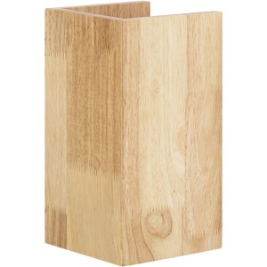 Ledvance Smart+ WiFi Wandleuchte Orbis Wall Wood, quadratisch, aus Echtholz, 21x11 cm.