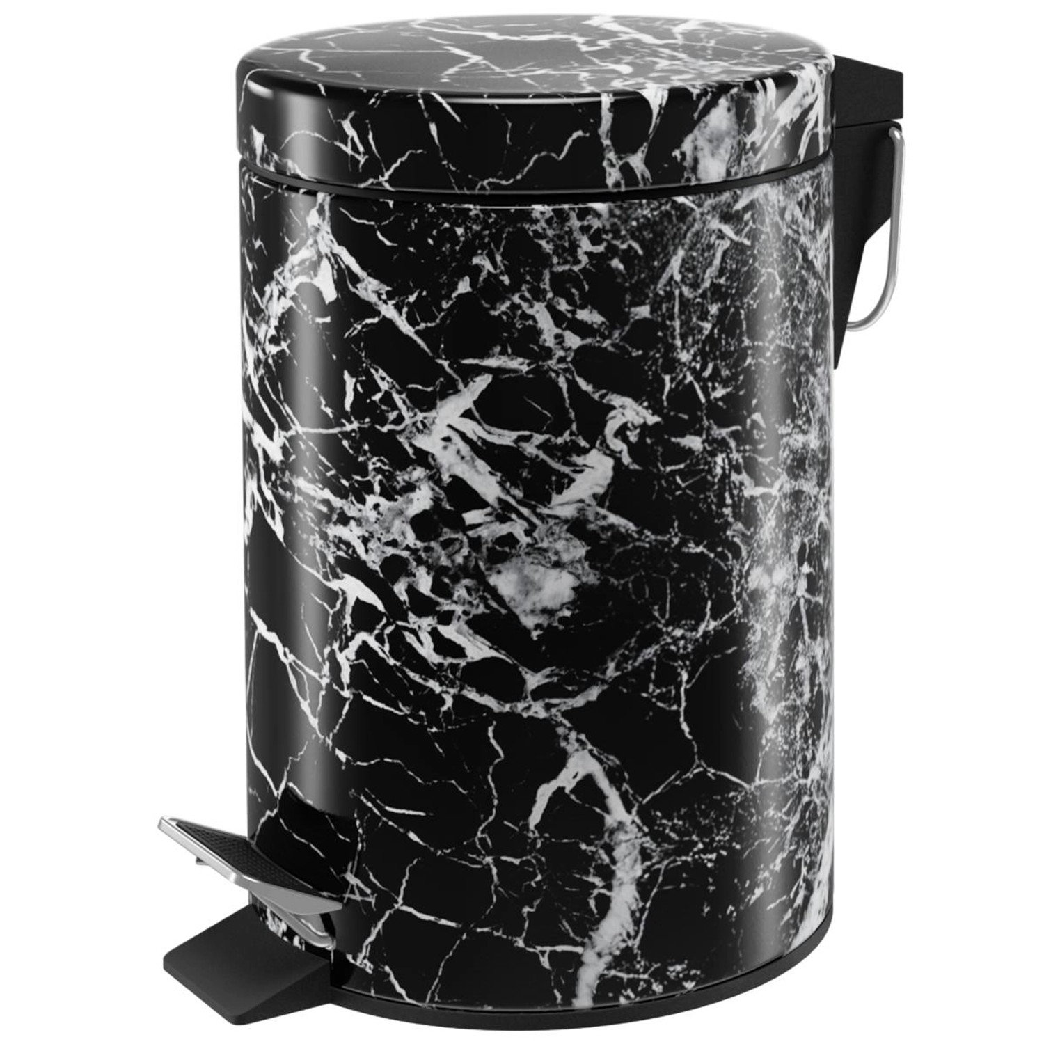 SANILO Kosmetikeimer Marmor Schwarz günstig online kaufen