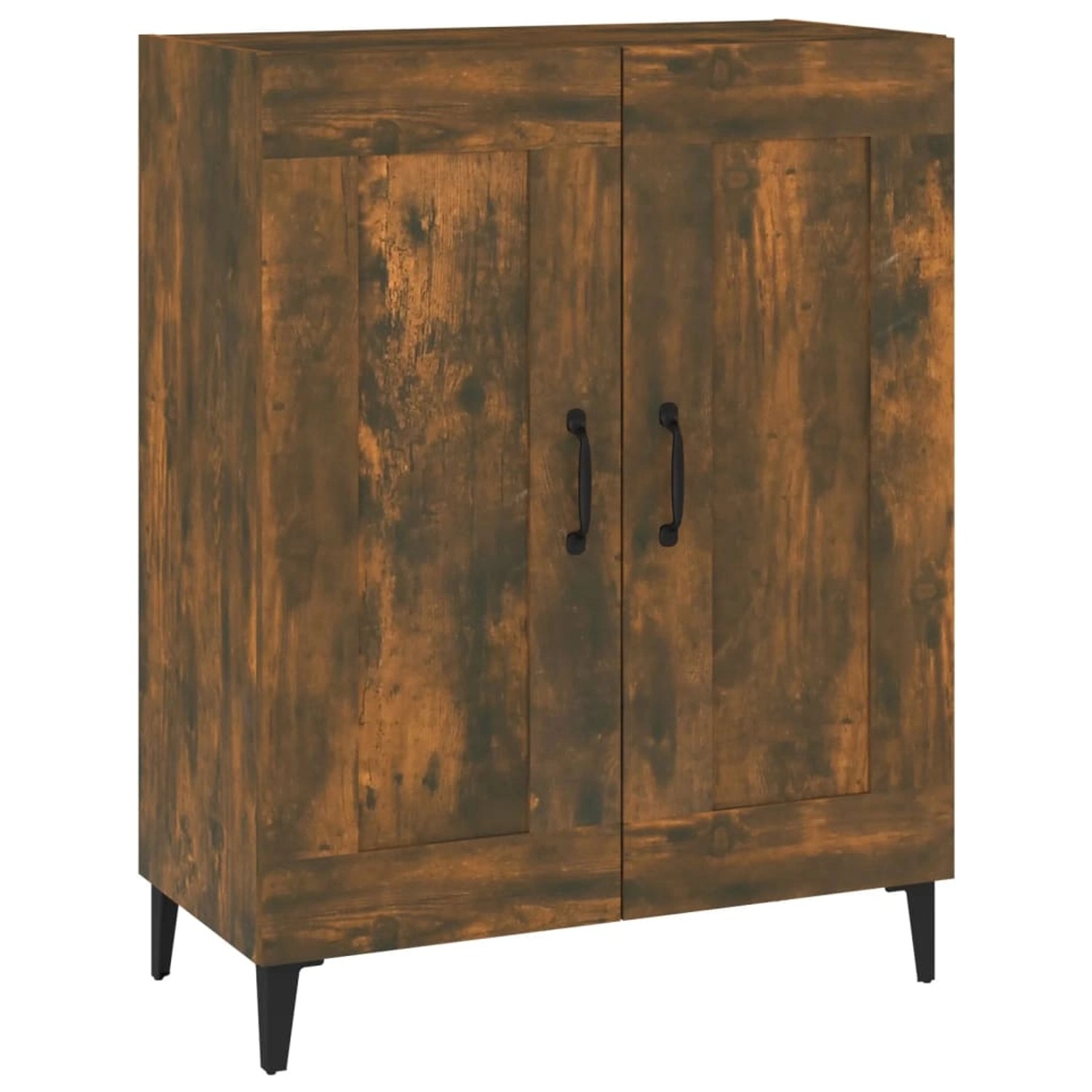 vidaXL Sideboard Räuchereiche 69,5x34x90 cm Holzwerkstoff 817342 günstig online kaufen