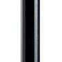 Schwarzes Hettich Tischbein, Ø 60 mm, 700 mm hoch, mit Montageplatte. Möbelbein für den Innenbereich.