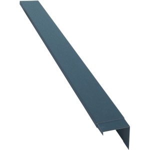 Anthrazit Mähkante aus Stahlblech, 96x8cm, pulverbeschichtet. Rasenkante für Beeteinfassung und Gartengestaltung.