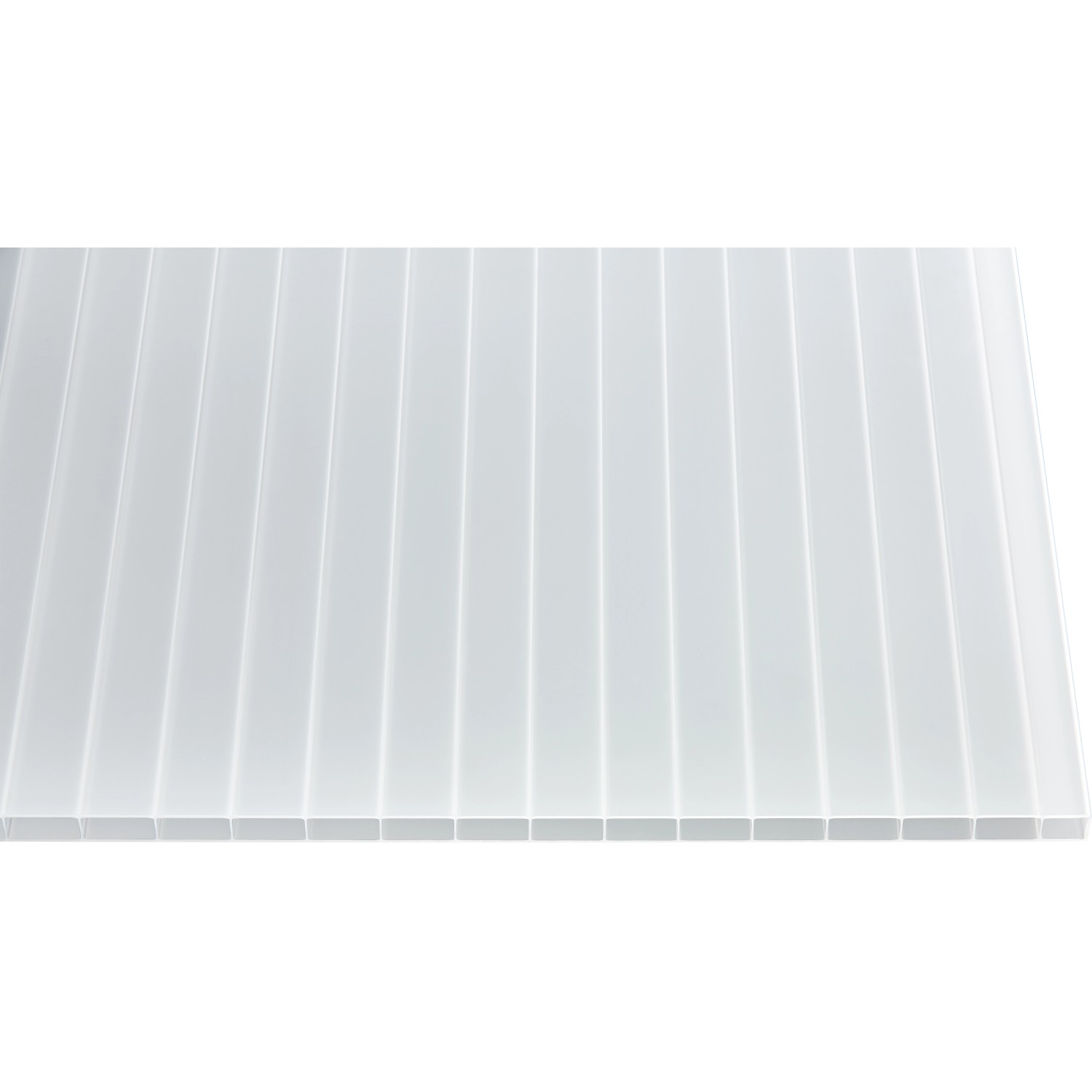 Hohlkammerplatte Acryl 16 mm Weiß/Opal 6000 mm x 980 mm kaufen bei OBI