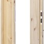 Radex Türzarge Landhaus Kiefer, 610x1985 mm, links, für Wandstärke 120-140 mm.