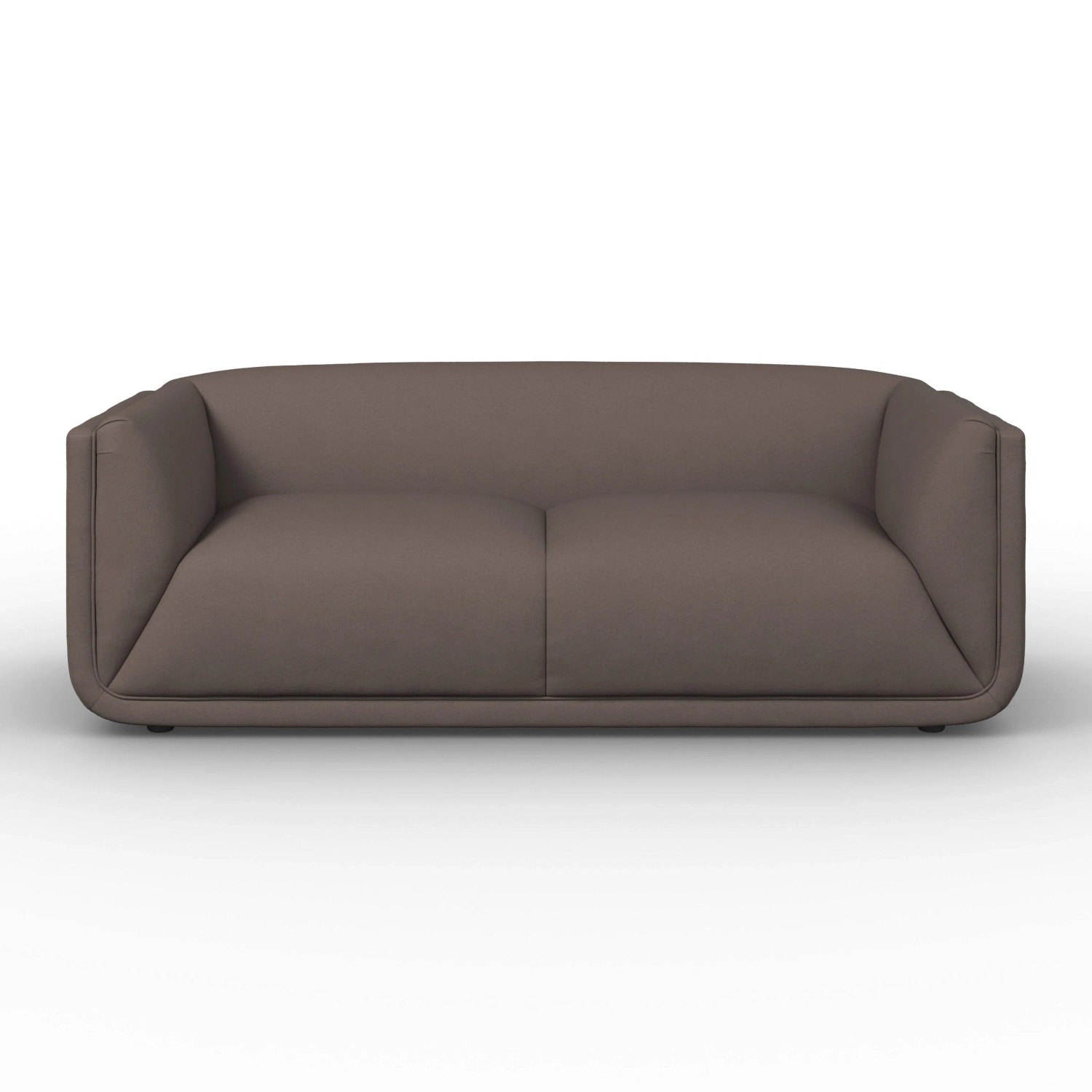 Bessagi Home Sofa Hevi Samt Mokka