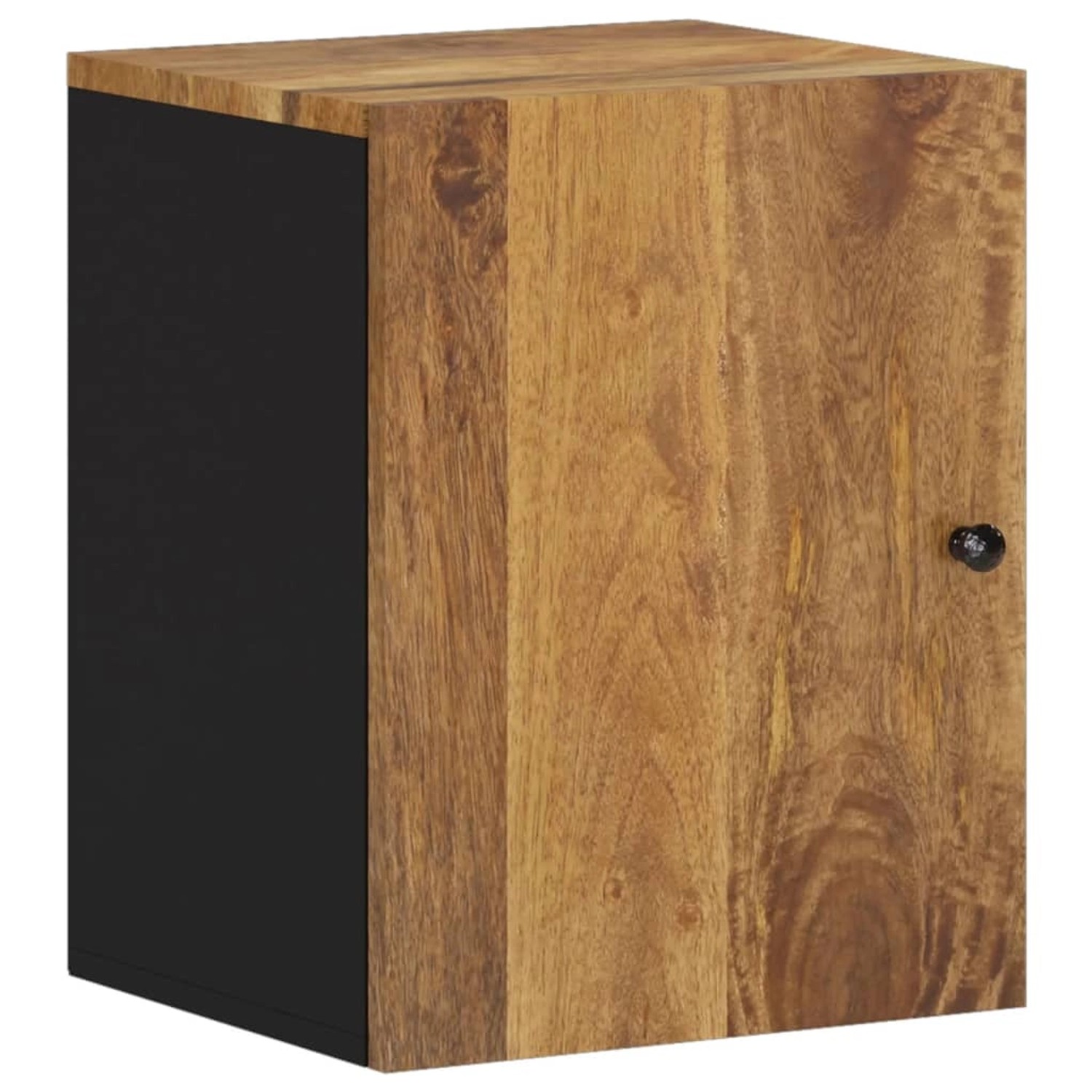 vidaXL Bad-Wandschrank 38x33x48 cm Massivholz Mango Modell 2 günstig online kaufen