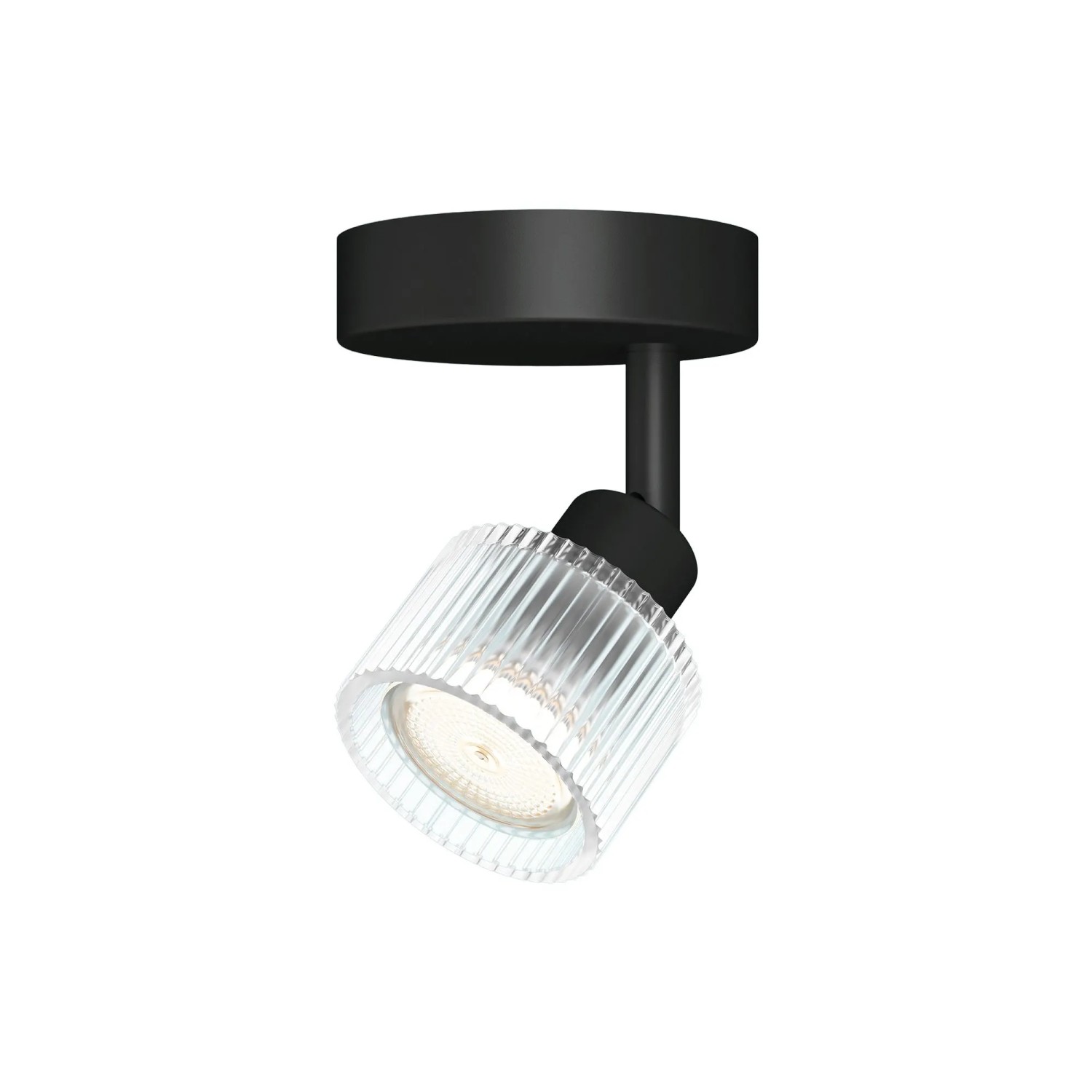 Philips LED-Spot Horen 1-Flammig Wand- & Deckenmontage Schwarz