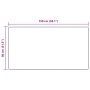 vidaXL Kunstschaffell Teppich Tafalla Anthrazit 80 x 150 cm Polyester 42021588_10
