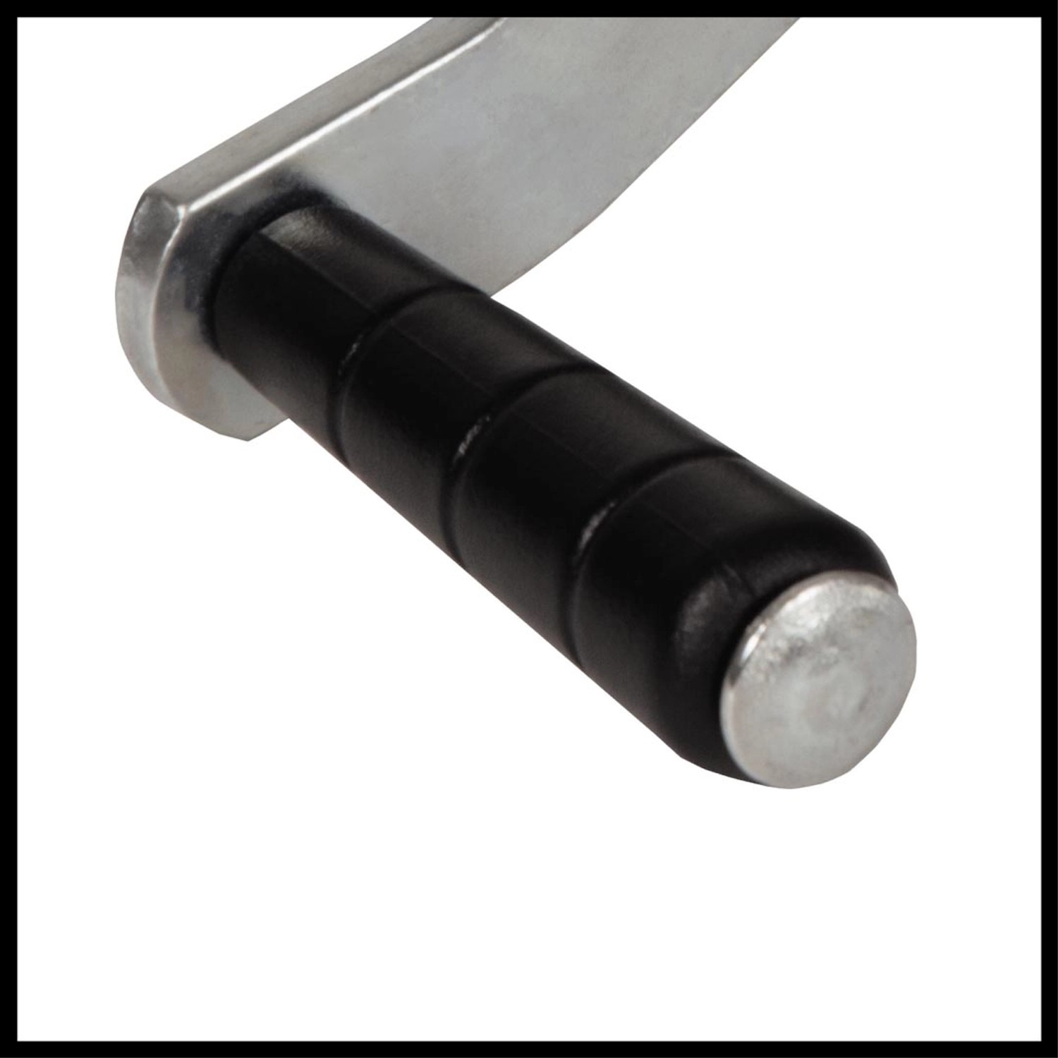 Detailaufnahme Handkurbel der Einhell Handseilwinde TC-WI 500 mit Softgrip.