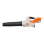 Stihl Akku-Laubbläser BGA 50, ohne Akku/Ladegerät, weiß/orange.