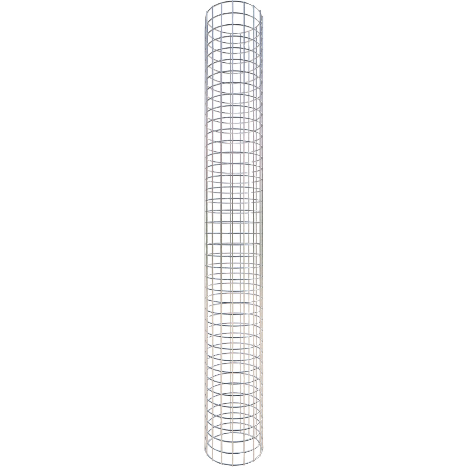 Gabiona Gabionen-Säule rund feuerverz 200 x Ø 27 cm Maschenw 5 x 5 cm