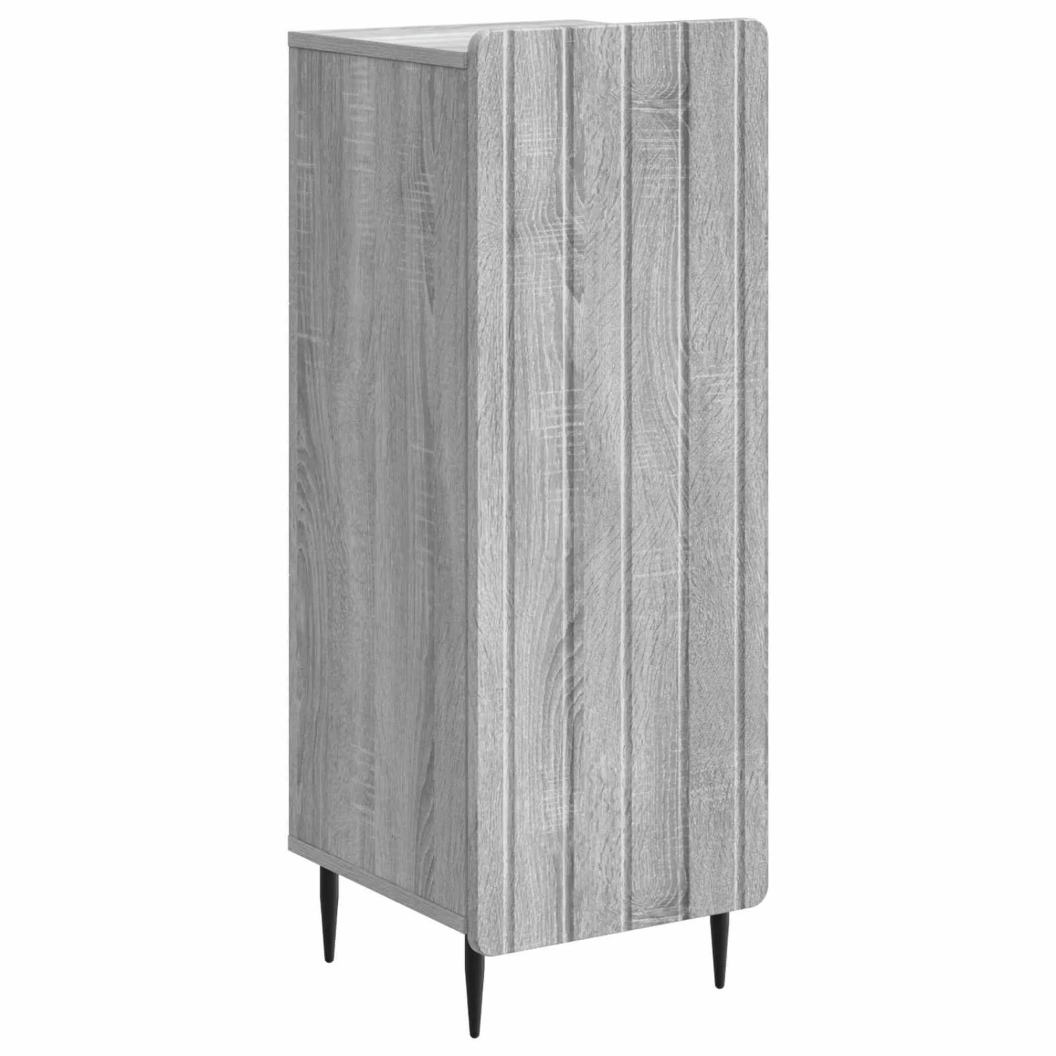 vidaXL Sideboard Graues Sonoma 34,5 x 33 x 92 cm Holzwerkstoff 894371