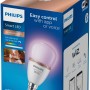 Philips Smart LED Leuchtmittel E14, 40W, Tropfenform, Tunable White & Color, in Verpackung.
