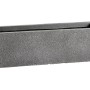 Rechteckiger Pflanzkasten in Anthrazit, 59x16x17 cm, für Balkon und Garten.