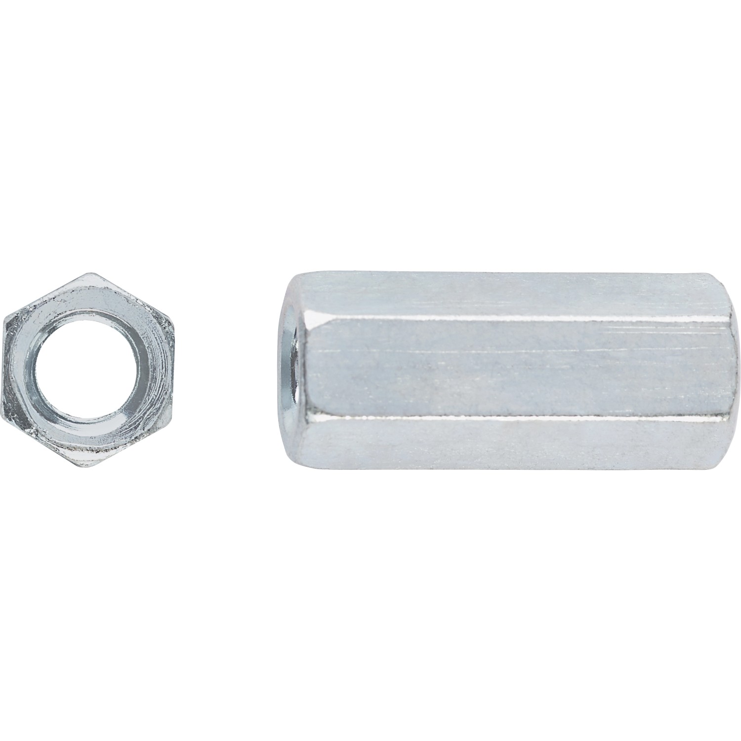 Verbindungsmuttern M10 Stahl Feuerverzinkt 5 Stück