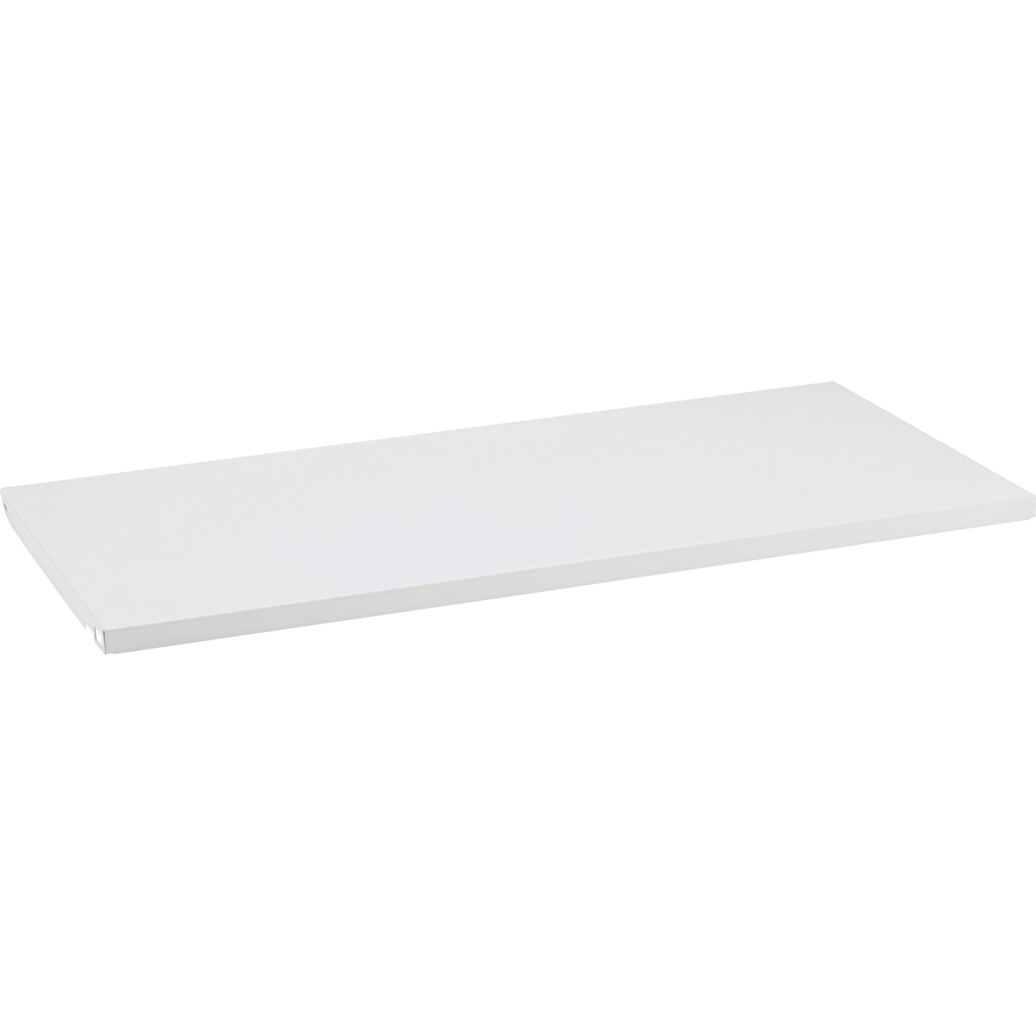 Stahl-Fachboden 60 cm x 30,5 cm x 1,7 cm Weiß