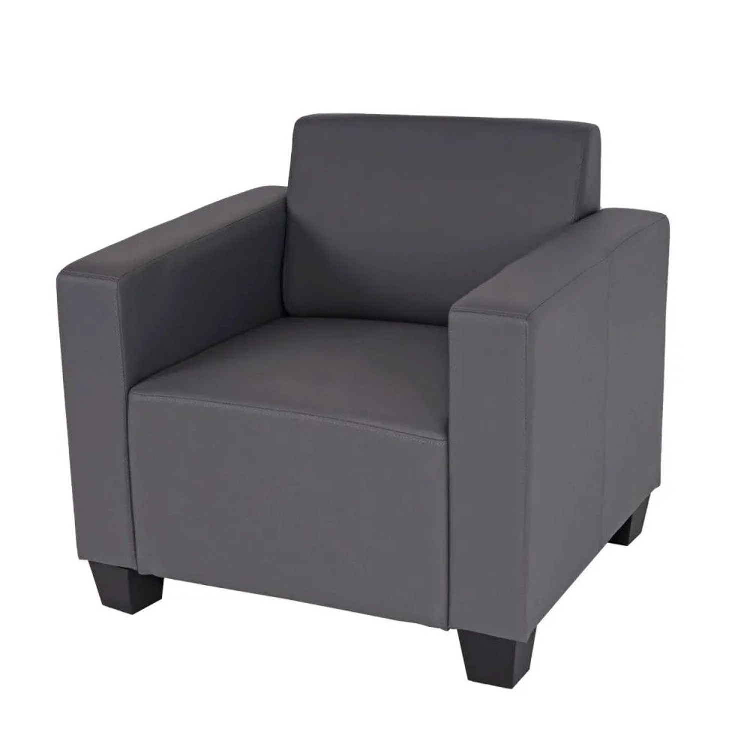 MCW Loungesessel Moncalieri Dunkelgrau