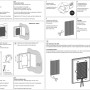 Anleitung für Gardinia Hitzeschutz 100x150 cm, grau, für Fenster, Montage und Zuschnitt.