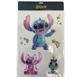 Disney Fensteraufkleber Stitch Kristall A3