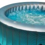 MSpa Comfort Starry AirJet: Aufblasbarer Whirlpool mit Hydromassage und LED-Beleuchtung.