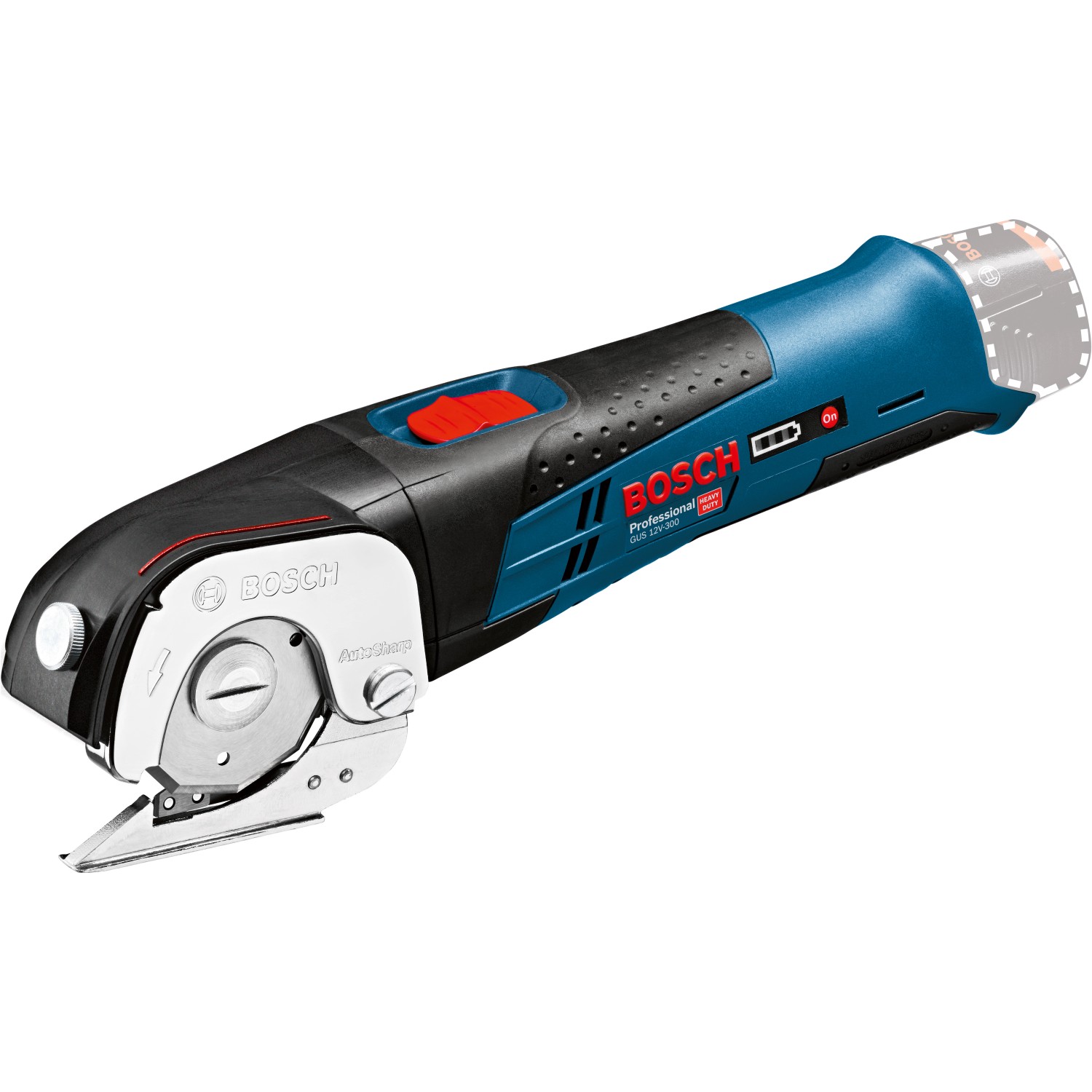 Bosch Professional Akku-Universalschere GUS 12 V-300 Solo in L-Boxx