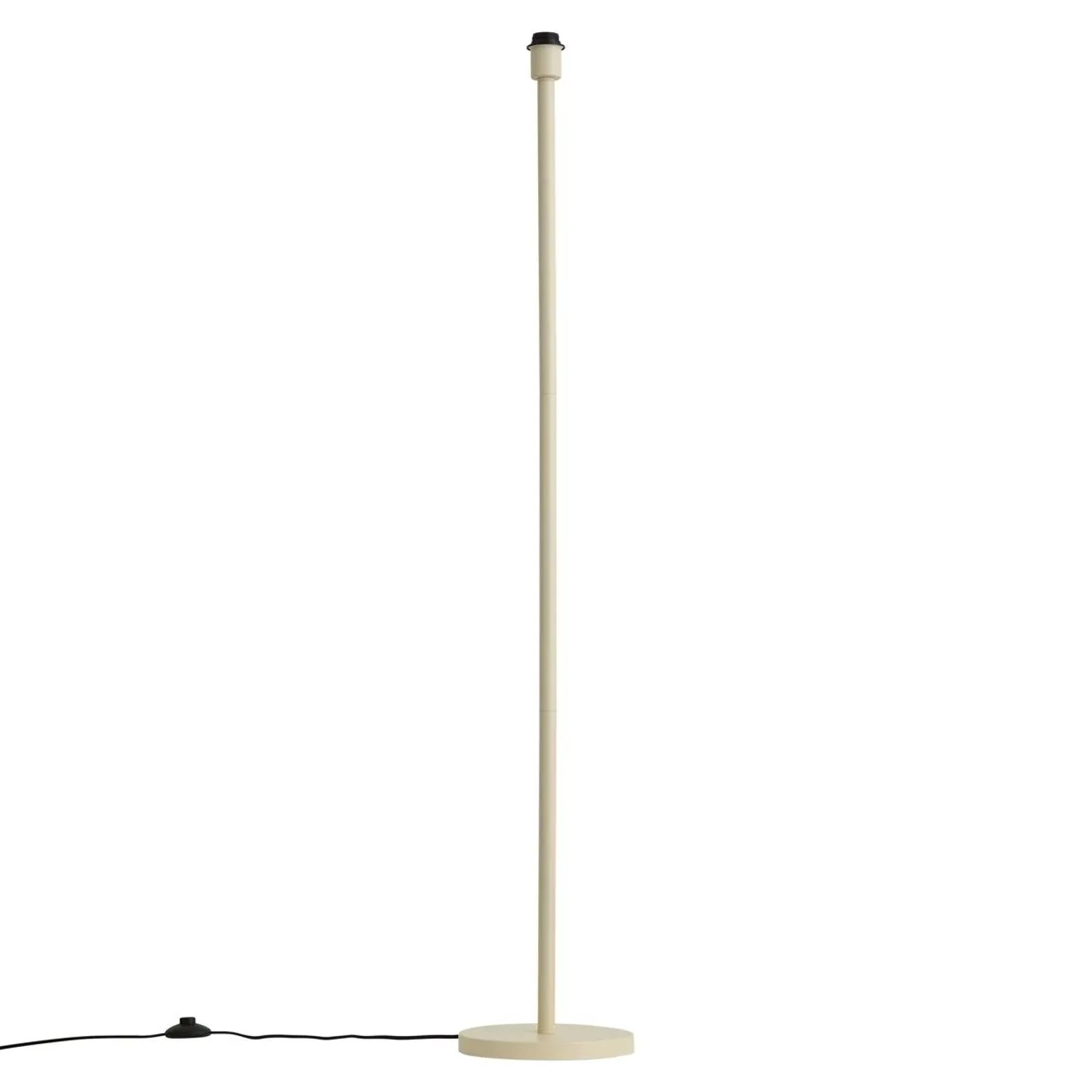 QAZQA Japandi Stehleuchte Beige ohne Schirm Simplo_5